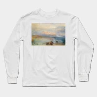 The Red Rigi by J.M.W. Turner Long Sleeve T-Shirt